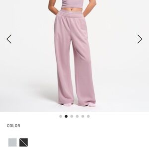 Skims NWT oversized double waistband pants sz small